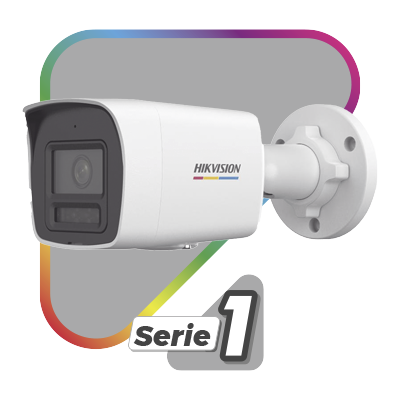 [228721] [Dual Light + ColorVu] Bala IP 6 Megapixel / Lente 2.8 mm / 30 mts IR + 30 mts Luz Blanca / Micrófono Integrado / ACUSENSE Lite / Exterior IP67 / WDR 120 dB / PoE / Micro SD / ONVIF 