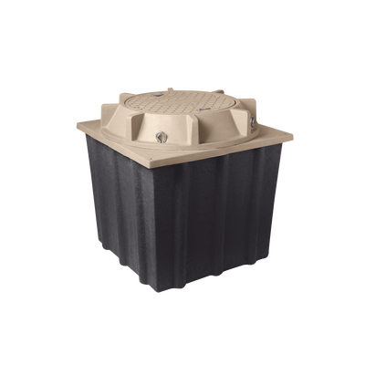 [209586] Registro Manhole con tapa de concreto polimérico 4 ft x 4 ft x 4 ft