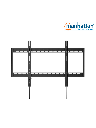 MANHATTAN 461993 - Soporte de Pared para Pantallas de 60 a 100 Pulgadas/ 100 Kg de Carga/ Fijo/ Acero de Alta Calidad/ VESA 200/ 300/ 400X200/ 400/ 600X400/ 800X400/ 800X600/ 900X600/ Certificaciones RoHS, UL/ 