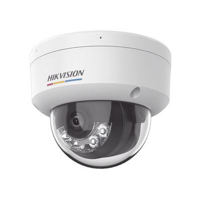 [228724] Domo IP 6 Megapíxel / ACUSENSE Lite (Detección de Movimiento en Humanos y Vehículos)  / Lente 2.8 mm / Luz Blanca 30 mts / Imagen a Color 24/7 / Exterior IP67 /  WDR 120 dB / PoE / ONVIF 