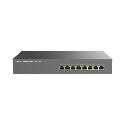[217533] Switch PoE+ Gigabit No Administrable / 8 puertos 10/100/1000 Mbps / 8 puertos PoE+ /  hasta 145W