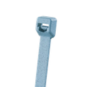 Cincho Pan-Ty™ 203mm Largo x 3.4mm ancho,  Intermedio de Nylon 6.6 y Metal Detectable, Color Azul Claro. 100 Piezas.