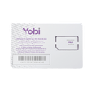 SIM SYSCOM 1GB mensual para dispositivos móviles 3G/4G (YOBI) 1 año de servicio (solo datos)