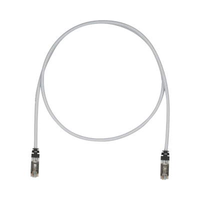 [181141] Patch Cord Cat6A, Blindado S/FTP, CM/LS0H, 3 Metros (9.84 Pies), Color Gris