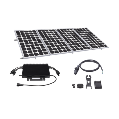 [217193] Kit Solar para Interconexión de 2.2KW de Potencia Pico 220Vcc con Microinversor y 4 Módulos de 550 W (Incluye Montaje )
