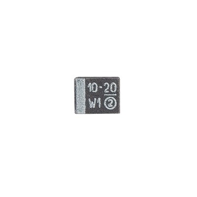 [7928] Capacitor de Tantalio SMD, 10 uFd, 20 Volt.