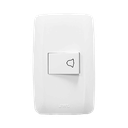 Placa con Botón Timbre / 127 V~60 Hz 10 A.