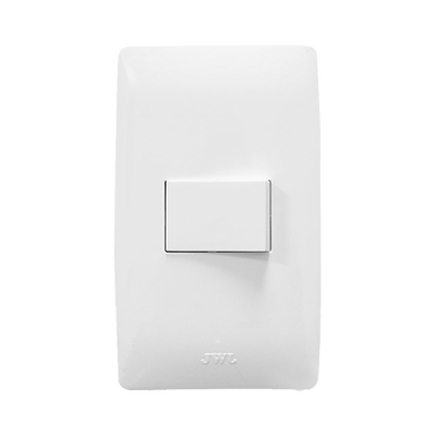 Placa con Interruptor Escalera / 127 V~60 Hz 10 A/ 1 Modulo.