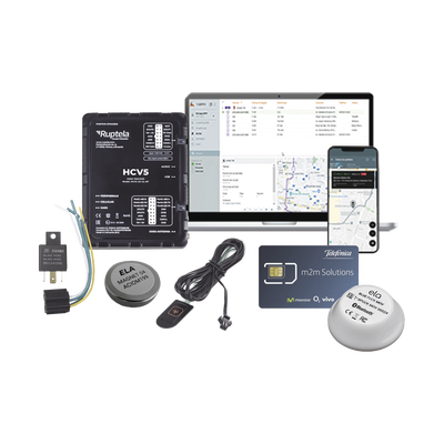 [207528] Kit de Localizador 4G LTE / 1 BLUEPUCKMAGKIT + 1 MICSIM25GPS y datos por 1 año + 1 EPCOMGPSMENSUAL + RELAY + Botón SOS 