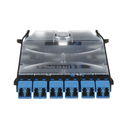 Cassette HD Flex? Con 6 Puertos LC Duplex (12 Fibras), Para Fibra Monomodo OS2, Color Azul