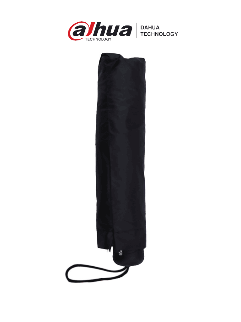 DAHUA MATPRO2416 - Sombrilla Negra con Logotipo Dahua/ Promocional 