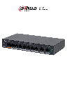 DAHUA DH-CS4010-8ET-60 Switch Poe de 8 Puertos Gigabit/ Poe Inteligente/ 60Watts Totales/ 2 Puertos uplink/ Switching 4.8Gbps/ Protección de Descargas/ Plataforma DoLynk Care