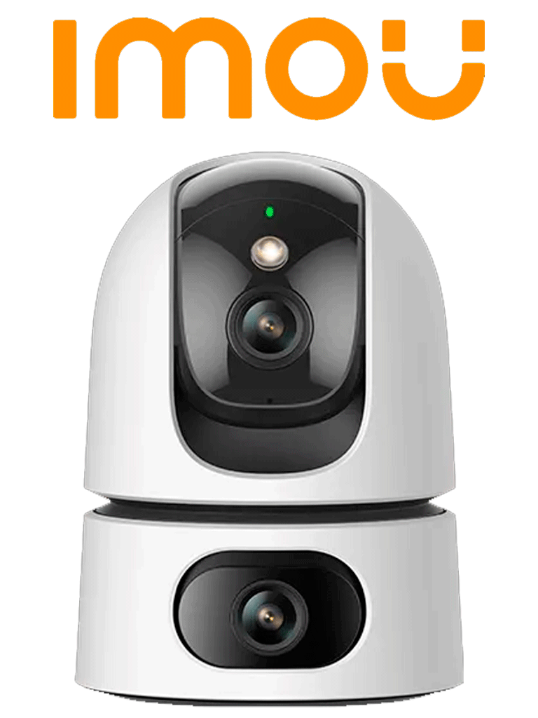 [DHT0150052] IMOU Ranger Dual (IPC-S2XN-10M0WED) - Cámara IP WiFi Dual de 10 MP Full Color con Inteligencia Artificial; Lente Fijo de 5 MP + Lente PT de 5 MP. Incorpora IA avanzada, micrófono, altavoz, ranura MicroSD y visión nocturna de 15m .