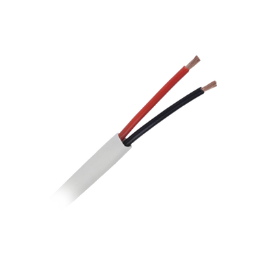 Bobina de 305 metros de Cable / 2 x 16 AWG AUDACIOUS / Premium de color Blanco para Aplicaciones de Audio Profesional