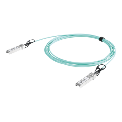 [229655] Cable AOC SFP+ de 1&10 Gbps a 1&10 Gbps / Cable de fibra óptica Activo / Longitud: 10 metros