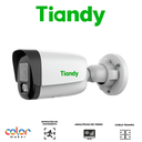 TIANDY 4MP LITE COLORMAKER Cámara bala lente fijo - 2.8mm - IR 50m - Metal y Policarbonato - Micrófono - PoE - Soporta microSD - IP67