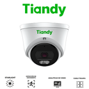 TIANDY 2MP LITE STARLIGHT Cámara Torre lente fijo - 2.8mm - IR 50m - Metal y Policarbonato - Micrófono - PoE - Soporta microSD - IP66