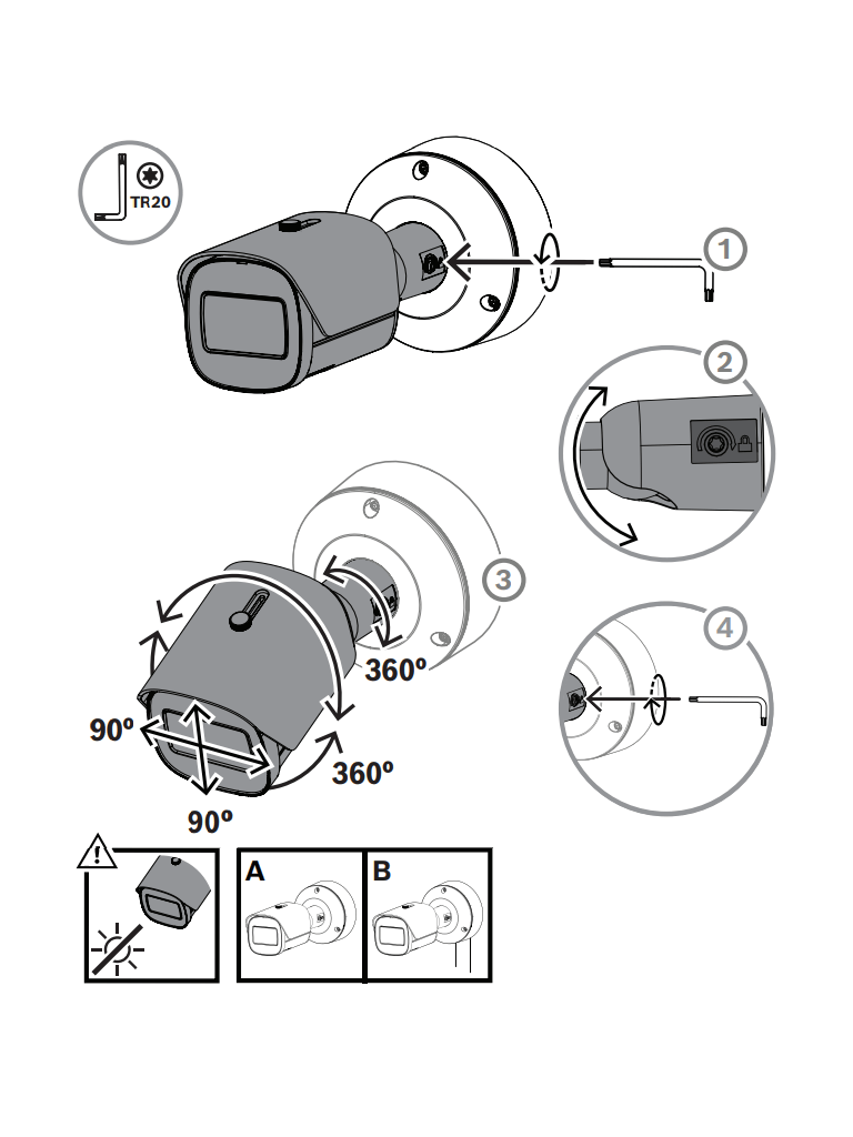 BOSCH V_NBE5704AL - Cámara Bullet 8MP HDR 3.2-10.5 mm IP66/67 IK10