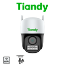 TIANDY 3MP DUAL LIGHT Cámara PT WIFI Lente fijo - 4mm - IR 50m - Policarbonato - Micrófono y Speaker - Soporta microSD - IP66