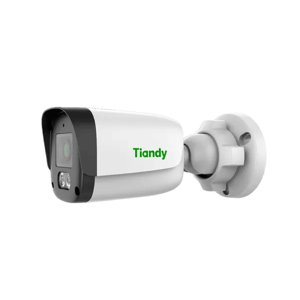 TIANDY 2MP SUPERLITE COLORMAKER Cámara bala lente fijo - 2.8mm - IR 50m - Metal y Policarbonato - Micrófono - PoE - IP67