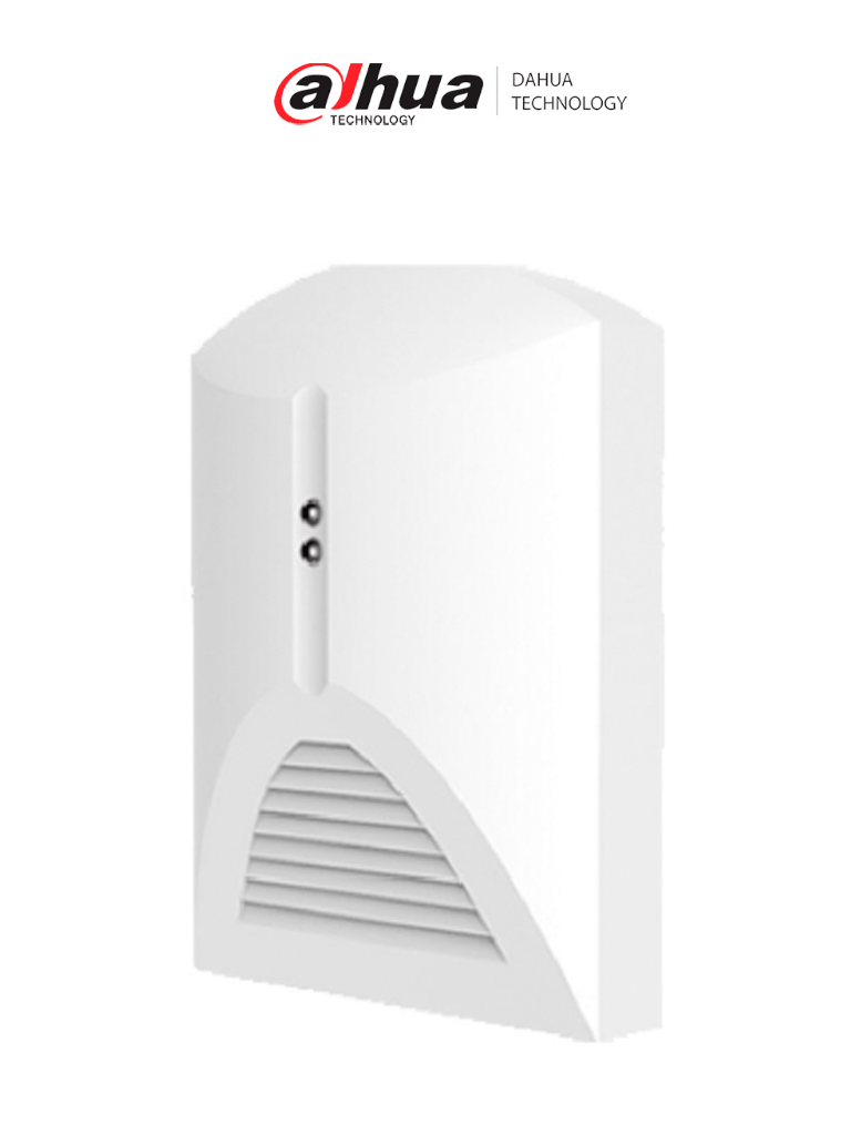 DAHUA DH-ARD511 Detector de rotura de vidrio cableado/ Indicador led verde y rojo/ Sensor piezoeléctrico/ Sensibilidad ajustable/ 9-16 VCD/ Rango de hasta 9 m/ #Alarmasdahua