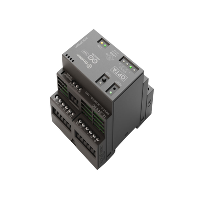 [231419] PLC Industrial Arduino Opta / Micro PLC con IoT Industrial / STM32H747XI Dual-Core / 8 Entradas Analógicas-Digitales / 4 Relés 10A / Ethernet / RS485 / WiFi-Bluetooth / IEC-61131-3 / IP20 / cULus-ENEC-FCC-CE