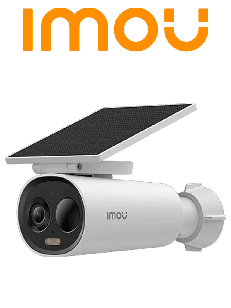 IMOU CELL 3C Kit (IPC-K9DCN-3T0WE/FSP12-TYPEC)  - Kit de Cámara WiFi Cell 3C de 3MP con batería, panel solar incluido, lente de 2.8mm y 98° de apertura, audio bidireccional, memoria interna de 4GB y PIR integrado. #LoNuevo