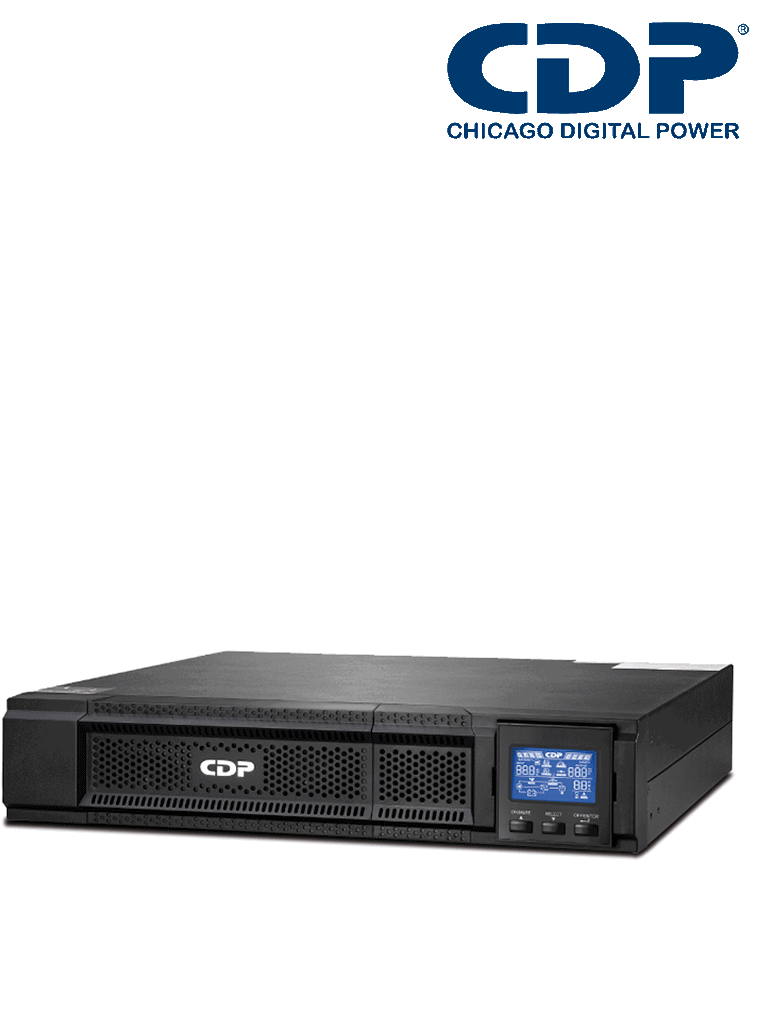 CDP UPO11-2RT - UPS / 2000VA / 1800W / Rackeable / 8 Terminales de salida / Puertos de comunicación RS232 y USB / Requiere clavija o adaptador NEMA 5-20R / SOBRE PEDIDO /