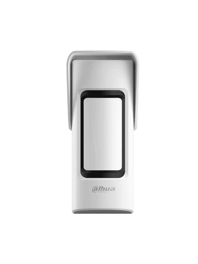 DAHUA DHI-ARD2251E-W2 - Detector PIR inalámbrico para exterior, Triple tecnología: PIR, microondas e imagen, Inmunidad a mascotas, LED indicador, Sensibilidad ajustable, App DMSS, Frecuencia 433 MHz, AirShield, Compatible únicamente con HUB 2.0