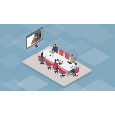 [234569] Kit de Videoconferencia para Salas Medianas: Solución Integral con Audio, Cámara y Conectividad HDMI/USB