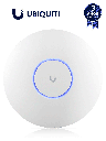 Access Point UniFi WiFi 7 Pro soporta 6 GHz, para interior en techo, 6 streams totales, MU-MIMO 2x2 en cada banda, tribanda, puerto 2.5 GBE. NO incluye POE