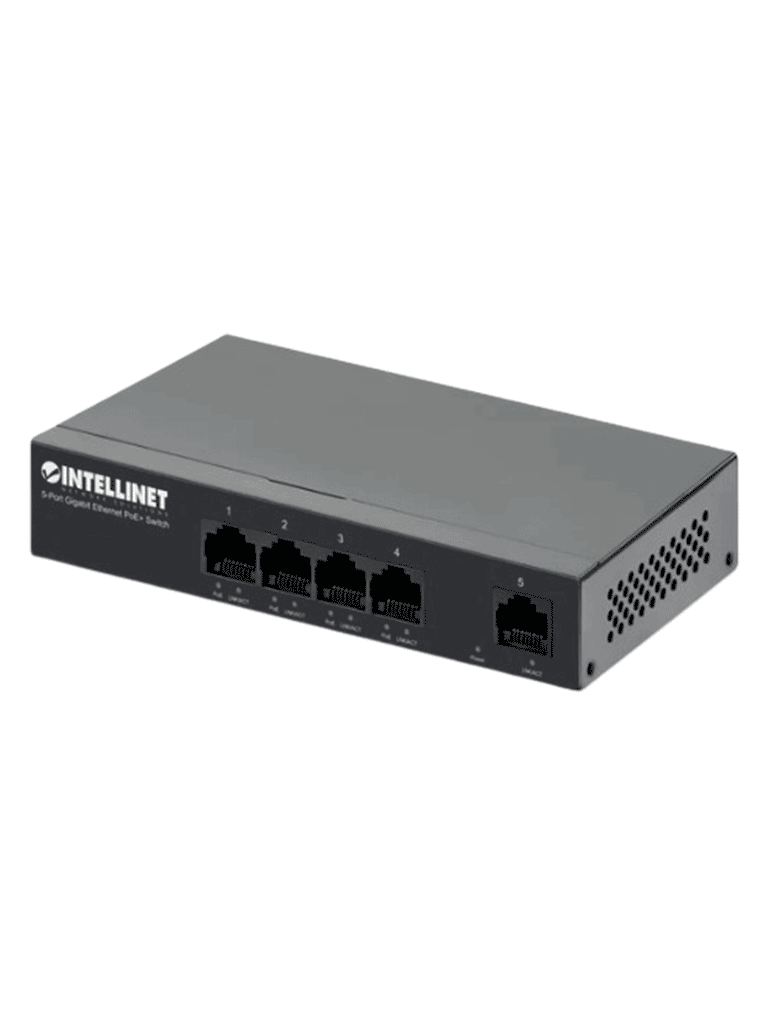 [ITL3720006] Intellinet - 561792 Switch PoE+ con 5 puertos Gigabit  #I&MBFIN