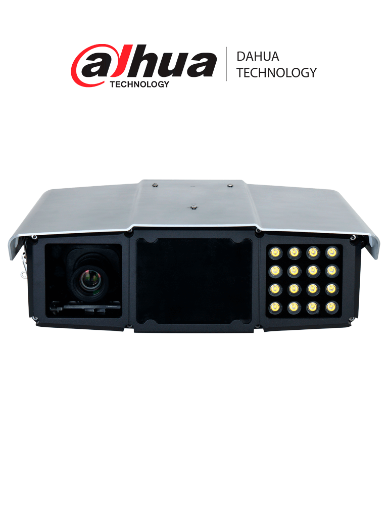 [DHT0100022] DAHUA DHI-ITC1652-SU2F-PQE-C2R1-LZF1640 - Cámara de Tráfico con IA All in One de 16 Megapixeles/ Lectura de Placas de Alta Velocidad de 5 to 300 km/ Radar Integrado/ Funciona con Baja Iluminación/ Sensor GS-CMOS/ Lente de 16 mm–40 mm/ IR de 850 nm/