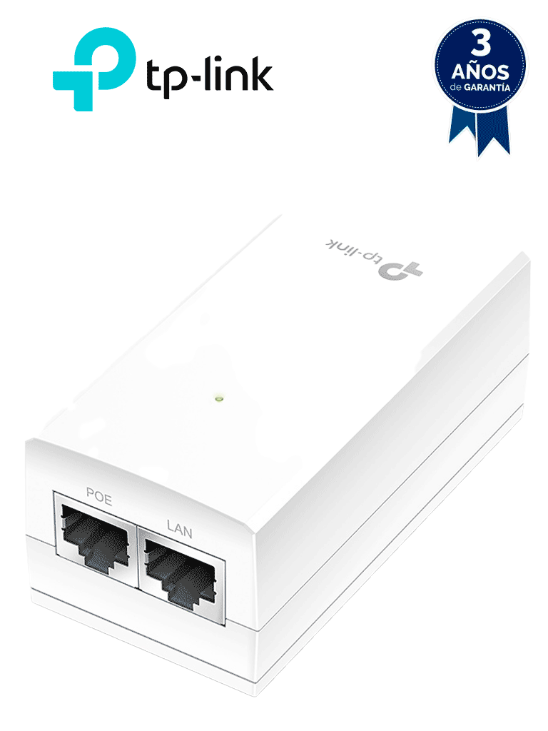 TP-LINK - TL-POE4818G - Adaptador PoE Pasivo de 48V, compatible con EAP245 V4.0, EAP225 V5.0, y EAP650-Exterior V1.0