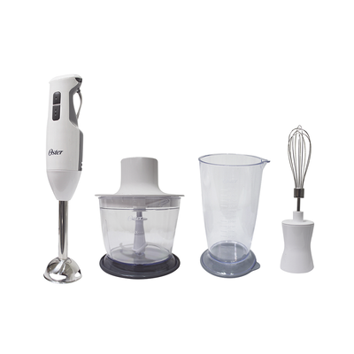 [190448] BATIDORA D/INMERSION EN COLOR BLANCO OSTER