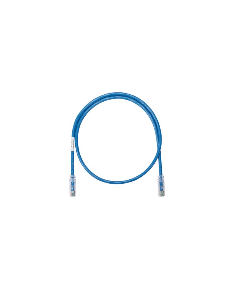 PANDUIT NK6PC3BUY - Cable de parcheo UTP Cat 6 / con plug modular en cada extremo / Longitud de 0.91 mts / Azul #PANDUITPEV