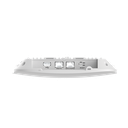 Access Point cnPilot XE3-4 WiFi 6/6E 802.11ax (2.4, 5 y 6 GHz), 3 radios definidos por software (SDR), MU-MIMO 4x4, Políticas de control de aplicaciones, hasta 1,500 clientes, gestión desde la nube, hasta 6.6 Gbps.