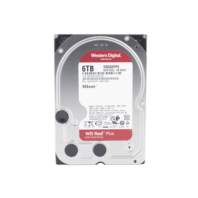 [234638] Disco Duro Red de 6TB / 5400 RPM / Optimizado para NAS / Uso 24-7 / 3 Años de Garantia