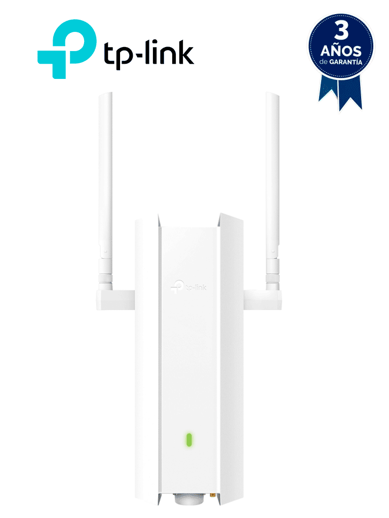 [TPL4220043] TP-LINK EAP625-OUTDOOR HD - Punto de Acceso Wi-Fi 6 de Interior/Exterior AX1800 , 1.8 Gbps de velocidad ,  OFDMA, MU-MIMO ,  Gestión remota Omada SDN  , 1000+ clientes.