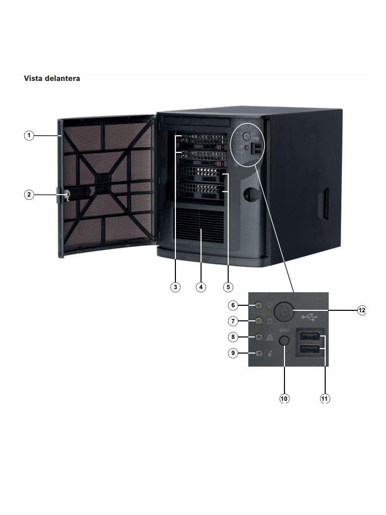 [RBM0210009] BOSCH V_DIP4428IG2HD - Dispositivo de Gestión 2x8TB / DIVAR IP All-in-One 4000 / Hasta 32 Ch