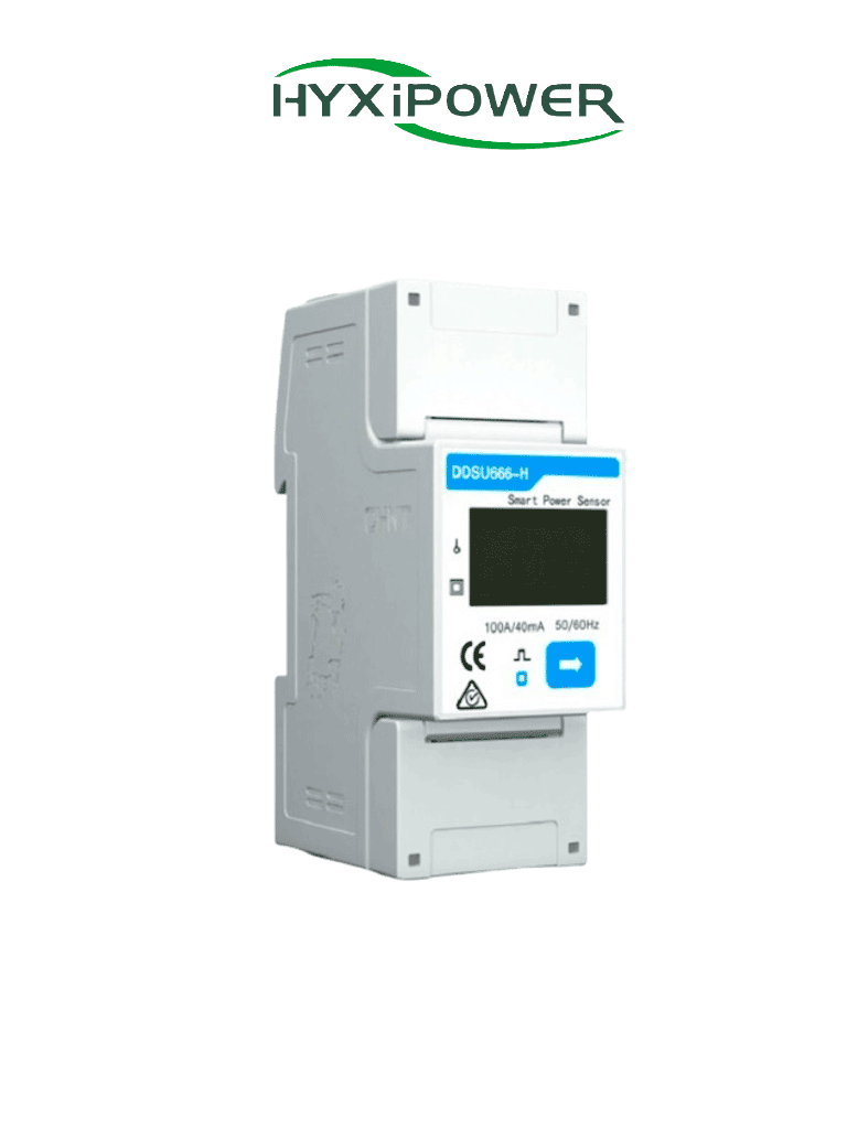[HYX2050002] HYXIPOWER DDSU666 - Sistema de Gestión de Energía Inteligente / Protección IP51 / 100A