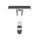Kit Solar IP All in One / Doble Detección (Radar + PIR) / PT IP 4 Megapixel / Lente 2.8 mm / Panel Solar / Batería de Respaldo de Litio 50.76Wh (Hasta 1.5 días) / Conexión 4G / Audio de Dos Vías / Accesorios de Inst. / D