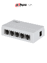 DAHUA DH-SF1005L - Switch para Escritorio 5 Puertos Fast Ethernet con velocidad de transmisión de 10/100 Mbps en un diseño compacto. Su capa 2 soporta un switching de hasta 1 Gbps y una velocidad de reenvío de 0.744 Mbps.