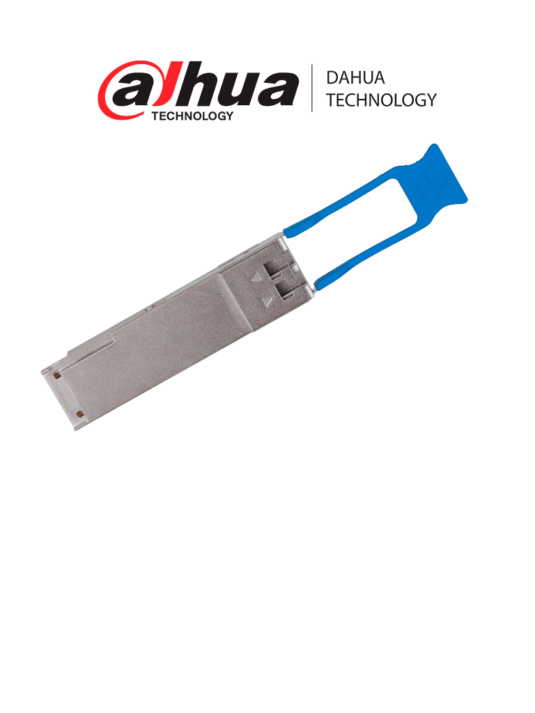 DAHUA QSFP-1310-10-SMF Doble fibra monomodo/ Puerto LC/ Envío de 1310 nm y recepción de 1310 nm/ Distancia de transmisión hasta 10 km.