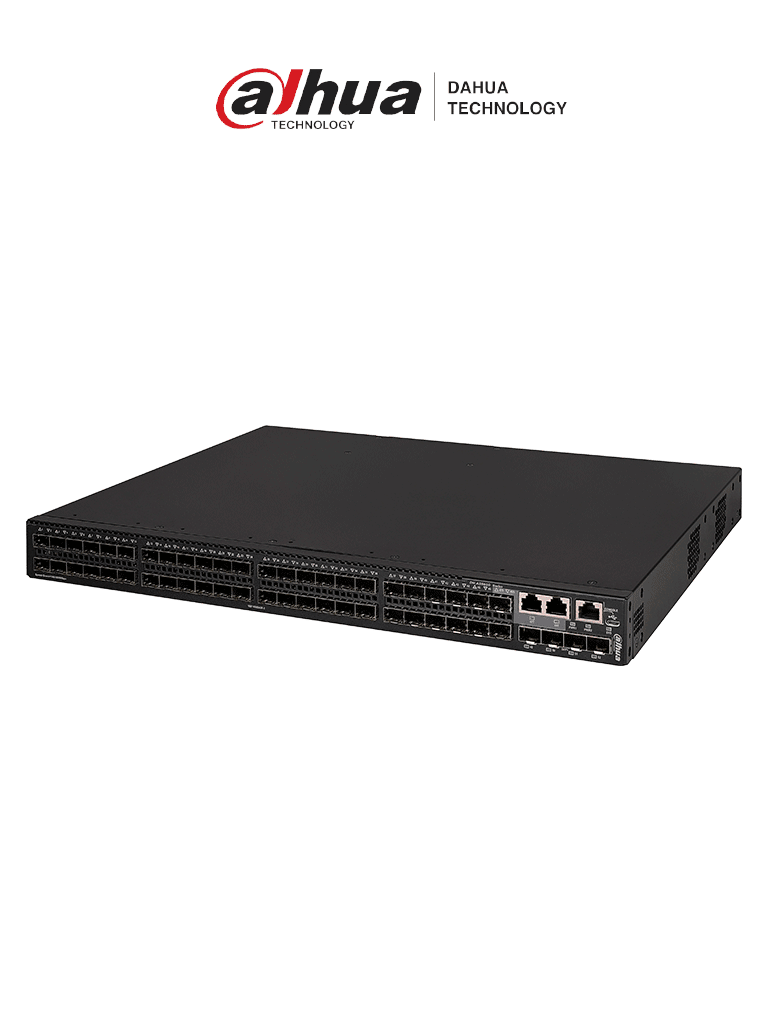 DAHUA DH-AS5500-48GF4XF / Switch Gigabit/ 48 Puertos/ Potentes funciones L2 y L3/ Marco Inteligente Resiliente 2 (IRF2)