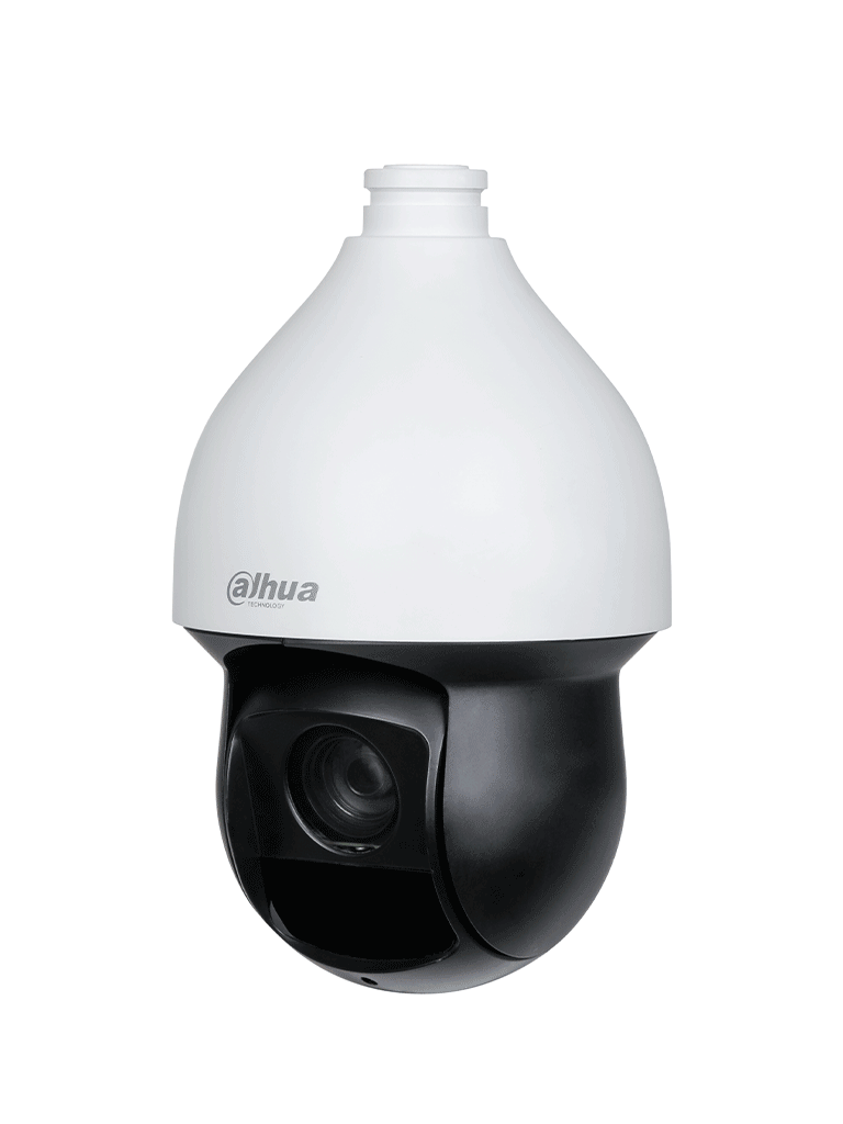 DAHUA DH-SD59232DB-HC - Cámara PTZ de 2 MP con zoom óptico de 32x y multivisión, ideal para vigilancia detallada. Cuenta con IR de 150m, WDR real de 120dB, tecnología Starlight, clasificación IP66, y soporte para audio y alarmas.