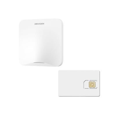 [235813] (AX HOME) KIT de Alarma AX HOME / Incluye: 1 Hub con batería de respaldo / 1 año de Servicio de Datos 600MB / Wi-Fi / 3G/4G / Compatible con Hik-Connect P2P