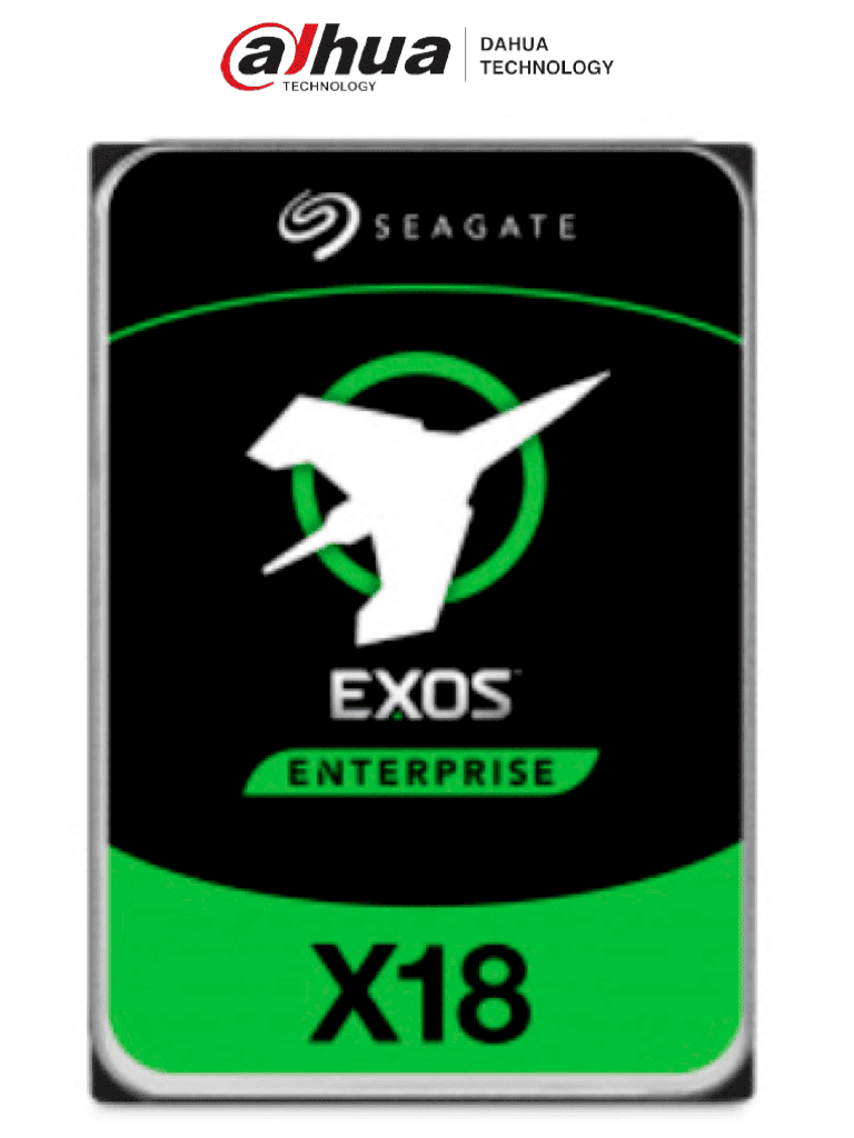 Seagate- Disco Duro para Servidor Seagate Exos X18 3.5''/ 16TB/  SATA III/ 6Gbit/s, 7200RPM/ 256MB Caché