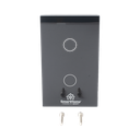 (Wifi) Apagador switch inalámbrico WIFI, control de 2 regresos de carga, 110V