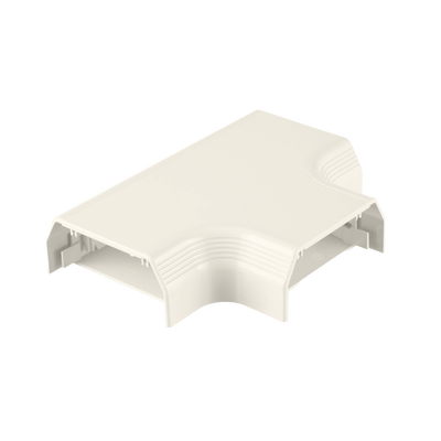 [203792] Accesorio en "T", para uso con canaleta T70, Material PVC Rígido, Color Blanco